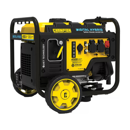 Champion 4500W Inverter Generator Open Frame 500573-AU Petrol Generator – As New Champion
