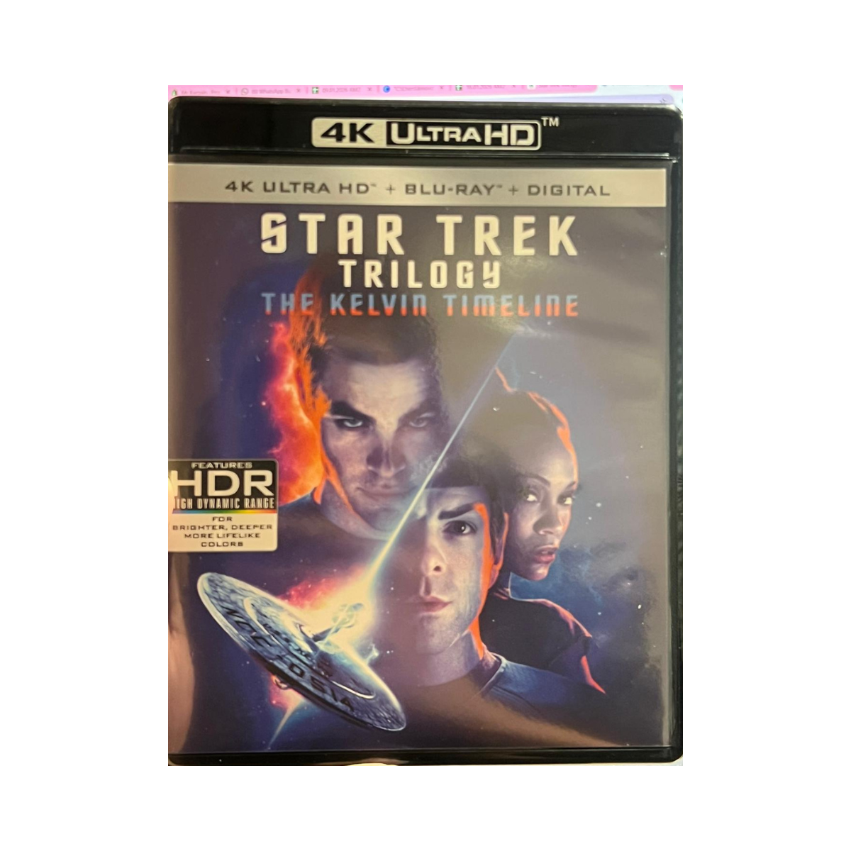 Star Trek Trilogy Collection - As New Condition Paramount