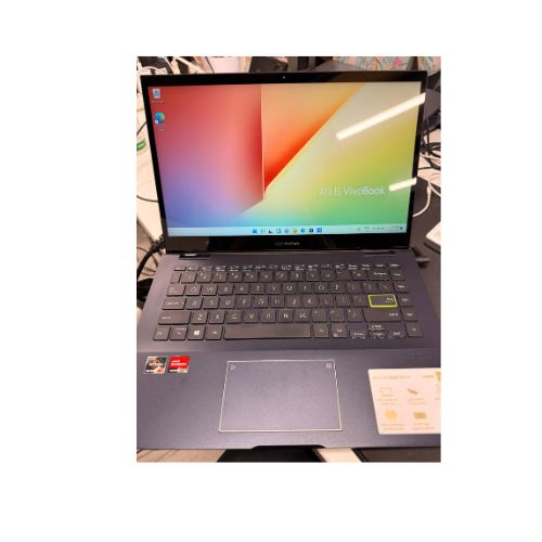 ASUS VivoBook Flip 14" Touch Notebook - TM420UA-EC018T AMD Ryzen 7 R7-5700 1.80GHz 16GB Ram 512 GB SSD - Black - Excellent Condition ASUS