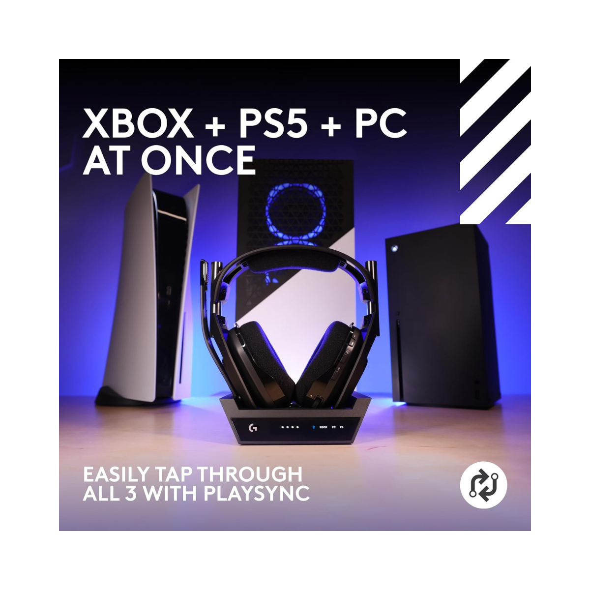 Logitech G Astro A50 X LIGHTSPEED Wireless Gaming Headset + Base Station - Fair Used Condition Logitech