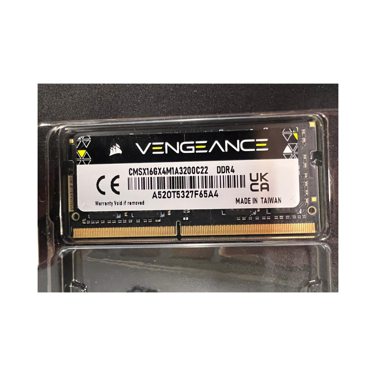 Corsair vengeance DDR4 Sodimm (1x16GB) 3200MHz - As New Condition CORSAIR