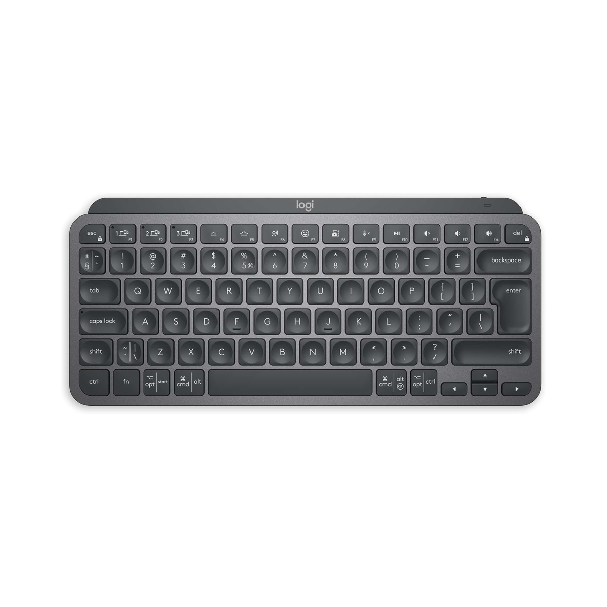 Logitech MX Keys Mini Minimalist Wireless Illuminated Keyboard, Graphite - Excellent Used Condition Logitech