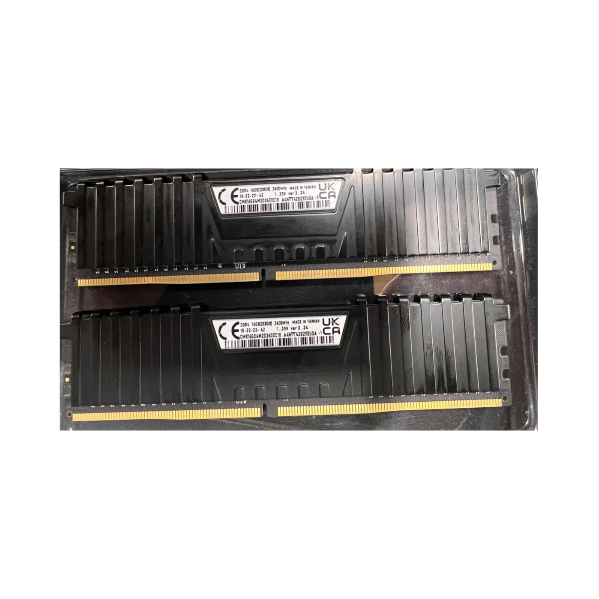 CORSAIR Vengeance LPX 16GB (2x8GB) DDR4 3600MHz RAM Black – As New Condition CORSAIR