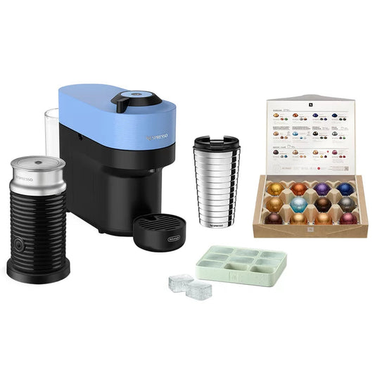 De'Longhi Nespresso Vertuo Pop Iced Value Pack ENV90.AAEICE Coffee Machine – As New DeLonghi