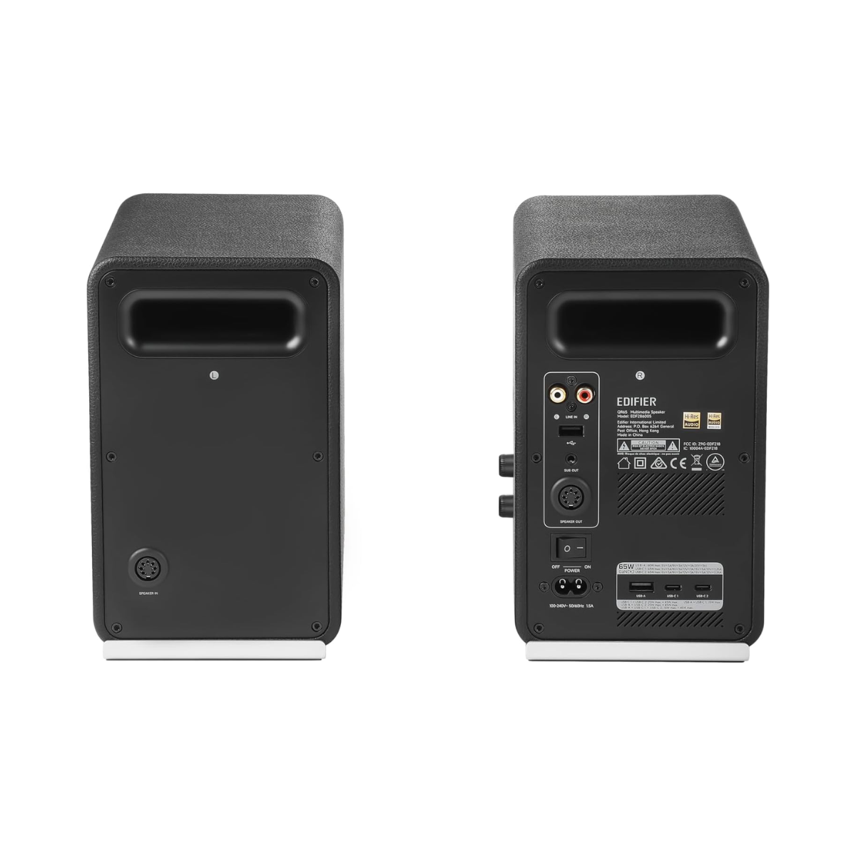 Edifier QR65 Active Monitor Speakers, 65W -  No Box - Excellent Condition EDIFIER