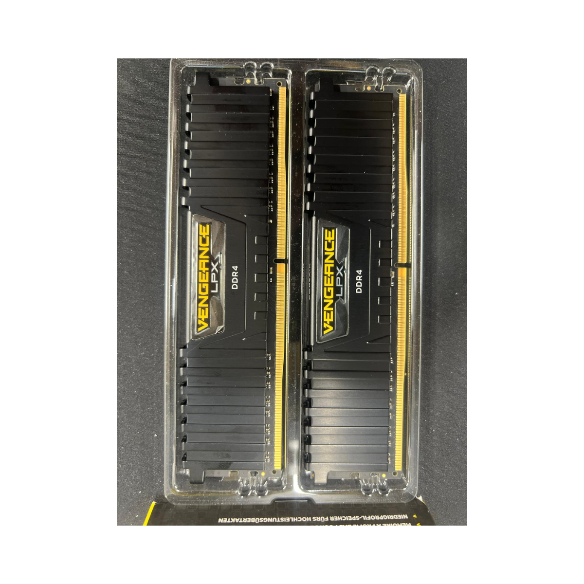 Corsair Vengeance LPX 16GB (2x8GB) DDR4 3200MHz C16 Desktop Gaming Memory Black -As New CORSAIR