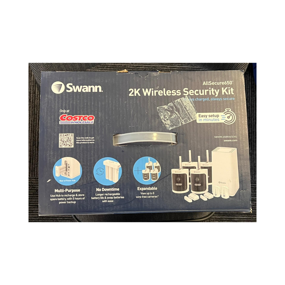 SWANN ALL SECURE 650 2K - Excellent Costco Perth