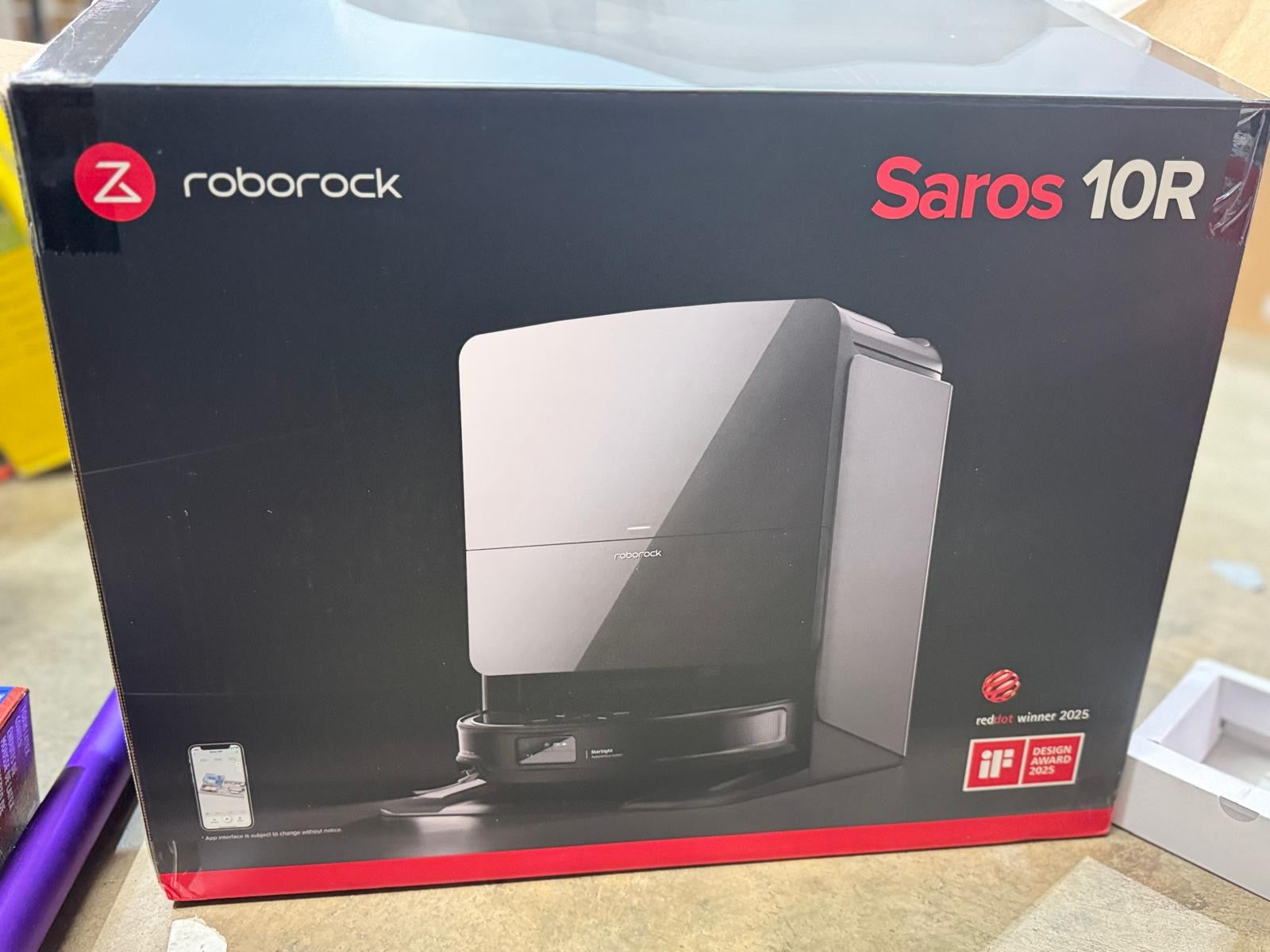 Roborock Saros 10R Robot Vacuum & Mop Cleaner – Excellent Condition – 179 Hours Usage Roborock