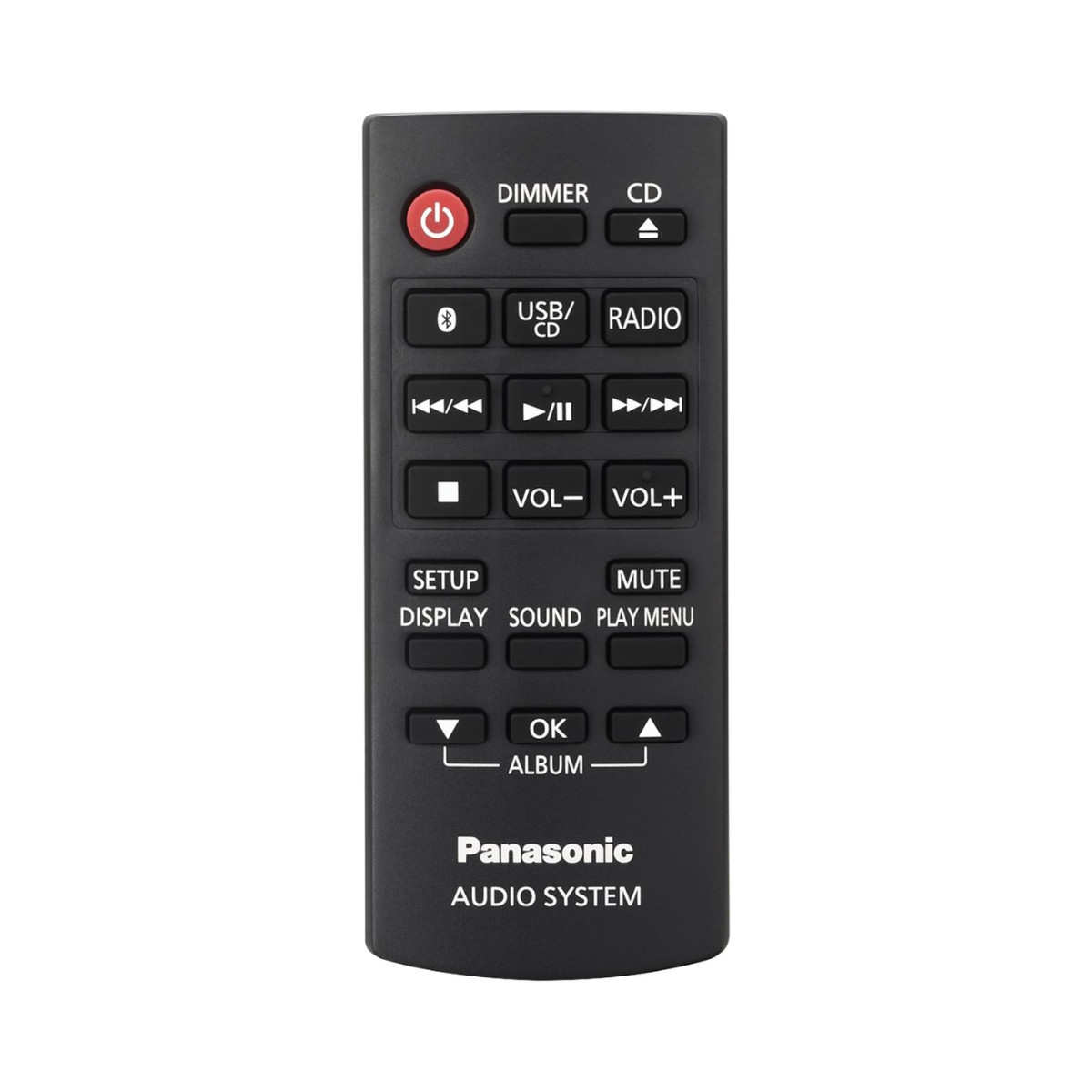 Panasonic 20W CD Micro Hi-Fi System with FM Radio and Bluetooth (SC-PM250GN-S) - As New Condition Panasonic