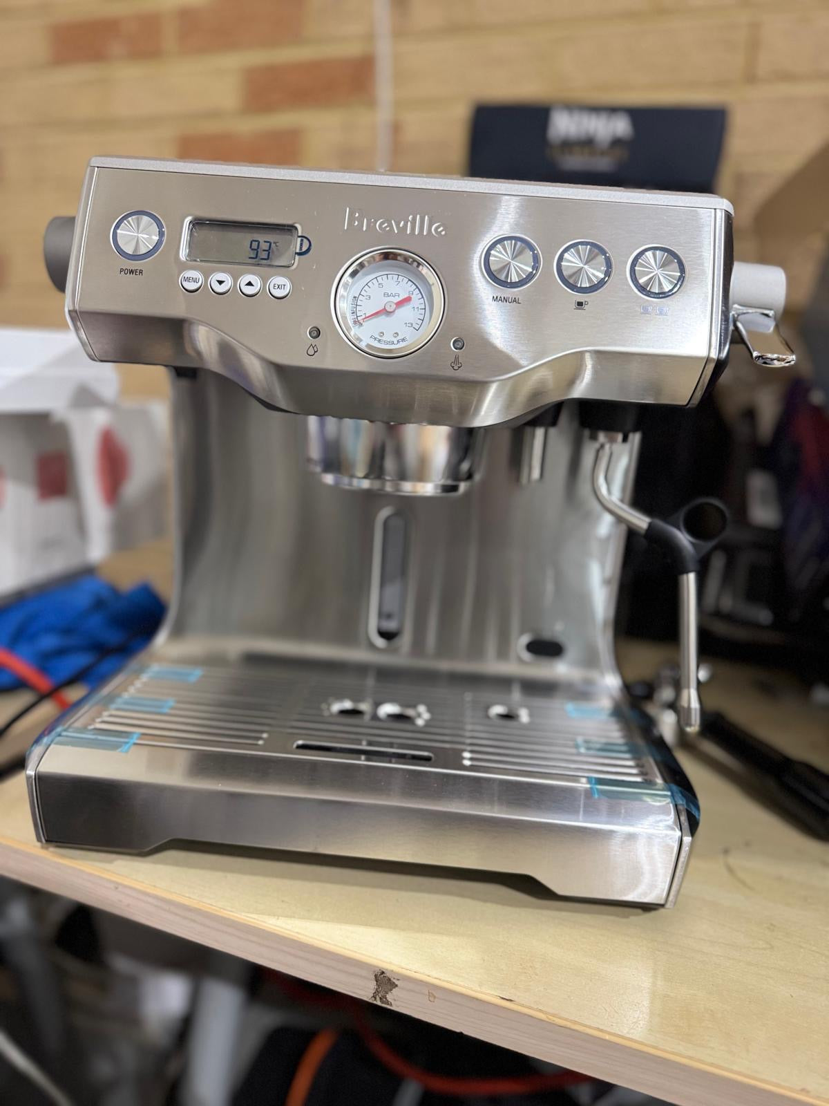 Breville Dynamic Duo BEP920BSS Coffee Machine & Grinder - As New Breville