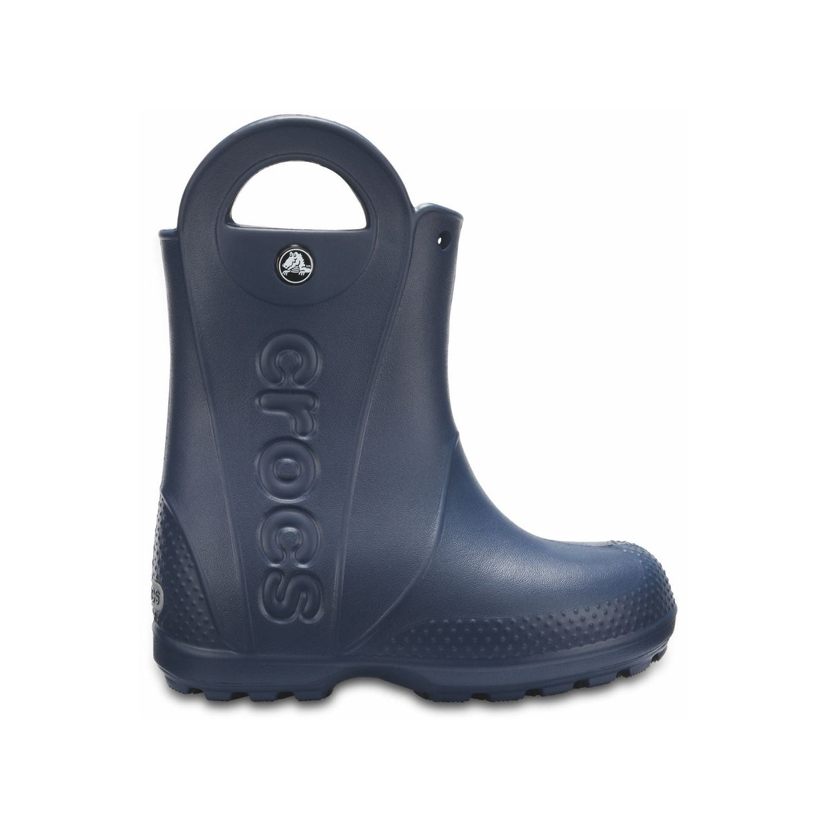 Crocs Kids Handle It Rain Boot, Navy - C4 / EU 21 CROCS
