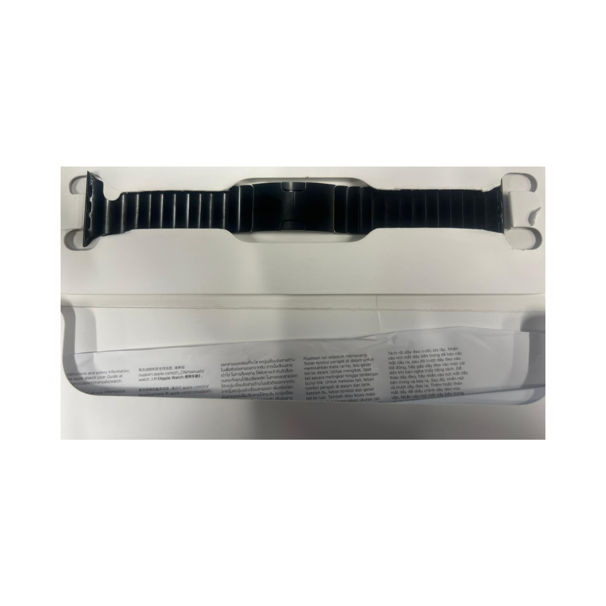 Apple Watch Band - Link Bracelet - 42-mm - Space Black - One Size - As New Apple