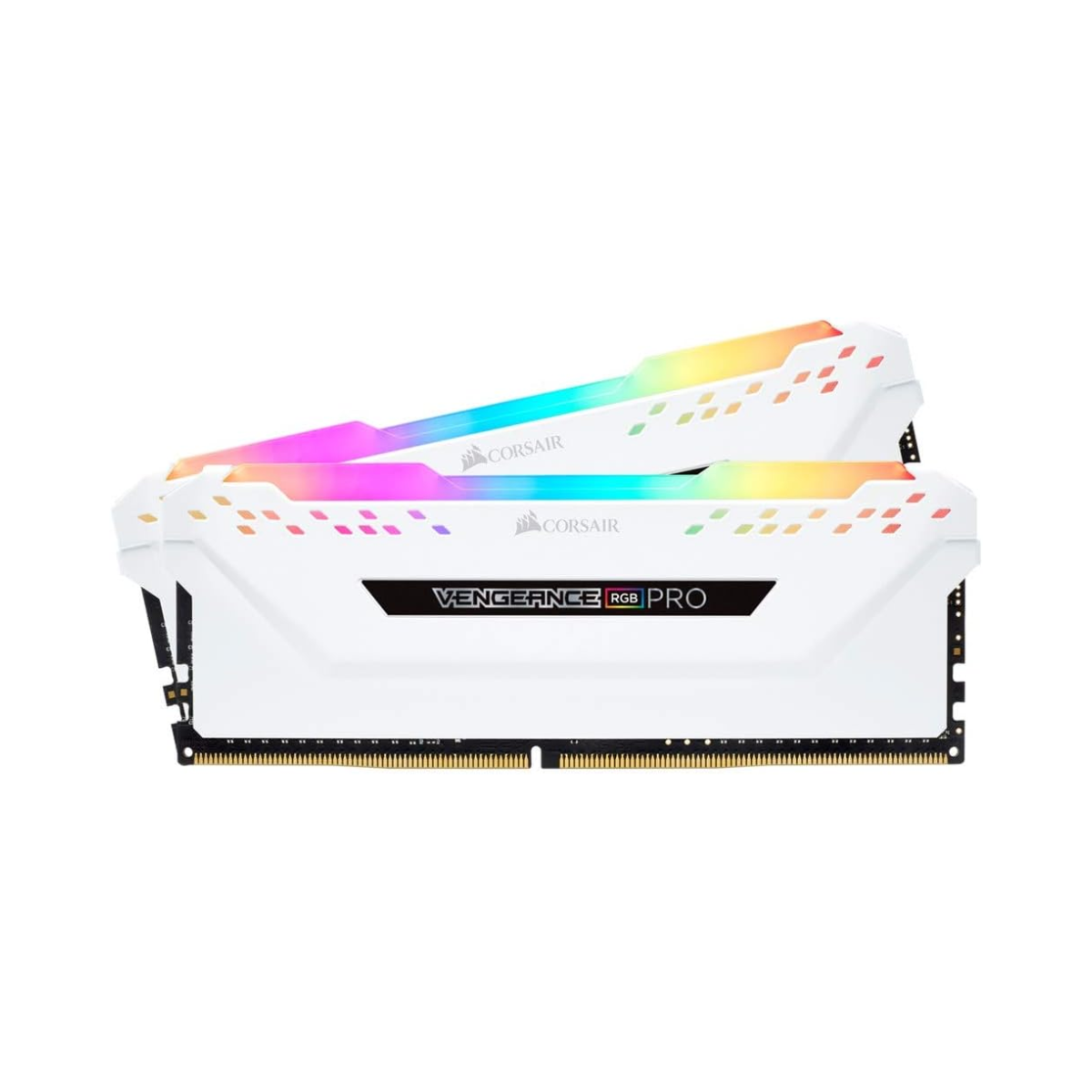 Corsair Vengeance RGB PRO 16GB (2x8GB) DDR4 3200MHz C16 Desktop Gaming Memory White - Excellent Condition COSAIR