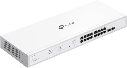TP-Link Festa FS318GP 18-Port Gigabit Smart Switch with 16-Port PoE+ Cloud Managed – As New TP-LINK