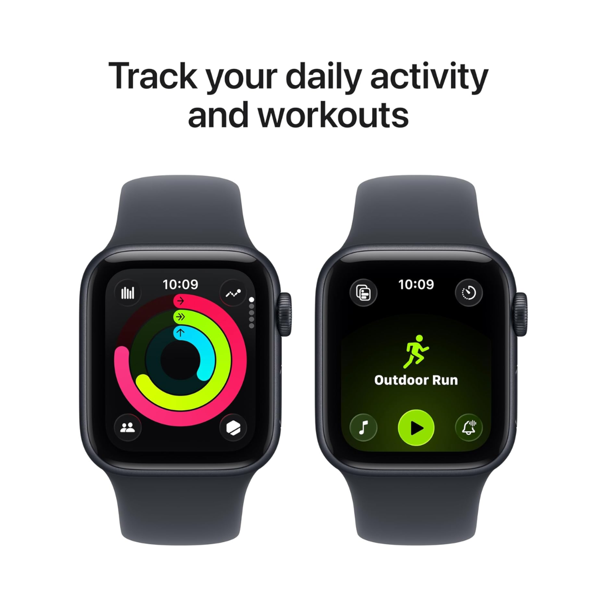 Apple Watch SE 3rd Gen GPS, 40mm -  Midnight Aluminium Case with Midnight Sport Band - As New Condition Apple