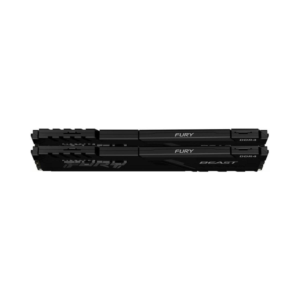 Kingston FURY Beast 32GB (2x16GB) 3200MHz DDR4 CL16 Desktop Memory Kit of 2 KF432C16BBK2/32, Black (KF432C16BBK2/32) Kingston