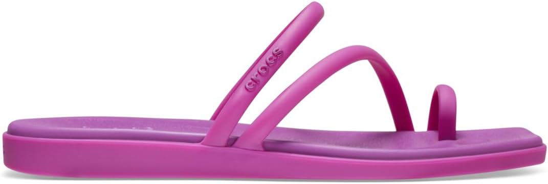 Crocs Women's Miami Toe Loop Sandal, Grapeberry - EU 34 CROCS