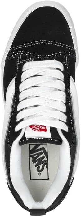 Vans Unisex Adult's Knu Stack Sneaker, Black/True White, US M11W12.5 / EU 44.5 VANS