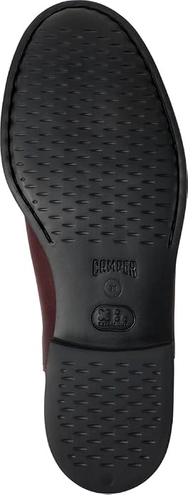 Camper Women's Iman Ankle Boot, Smooth Leather Burgundy, EU 36/US 6 CAMPER