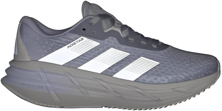 Adidas Women's Adistar 3 Running Shoe, Halo Silver/Grey/Violet - EU 38 2/3 Adidas