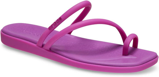 Crocs Women's Miami Toe Loop Sandal, Grapeberry - EU 34 CROCS