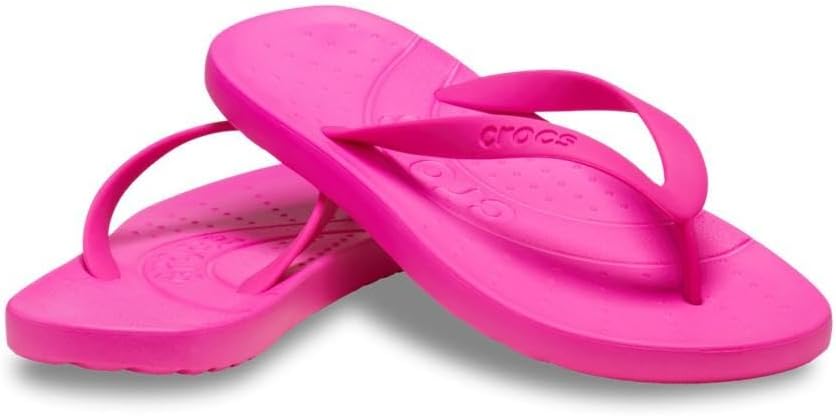 Crocs Unisex Crocs Flip, Pink Crush, US M11/W13 - EU 45 CROCS