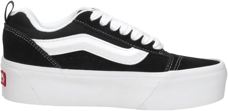 Vans Unisex Adult's Knu Stack Sneaker, Black/True White, US M11W12.5 / EU 44.5 VANS
