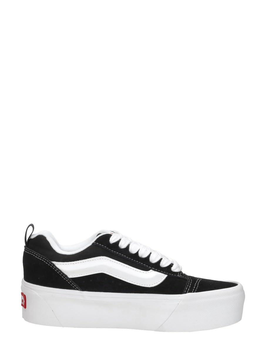 Vans Unisex Adult's Knu Stack Sneaker, Black/True White, US M11W12.5 / EU 44.5 VANS