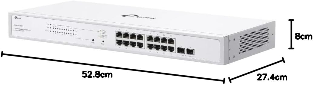TP-Link Festa FS318GP 18-Port Gigabit Smart Switch with 16-Port PoE+ Cloud Managed – As New TP-LINK