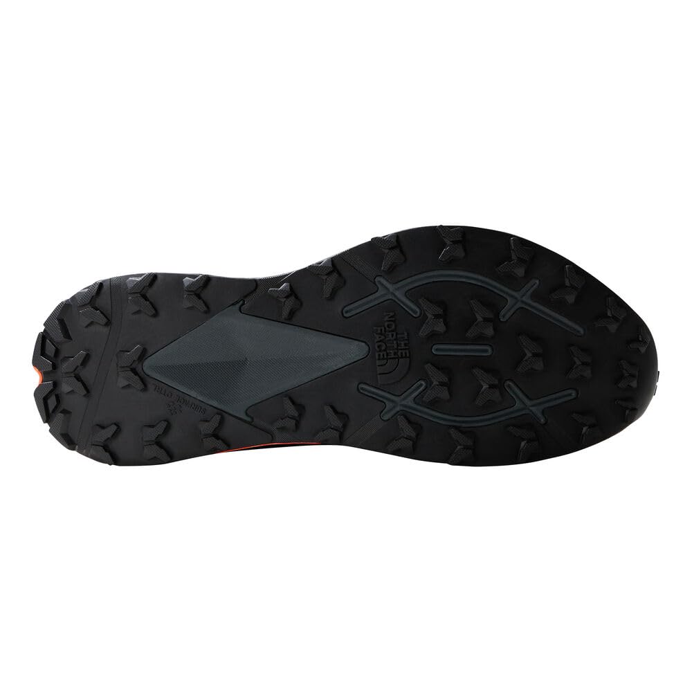 THE NORTH FACE Men's Vectiv Enduris Trail Running Shoe, Power Orange TNF Black, 11 US, EU 44.5 The North Face