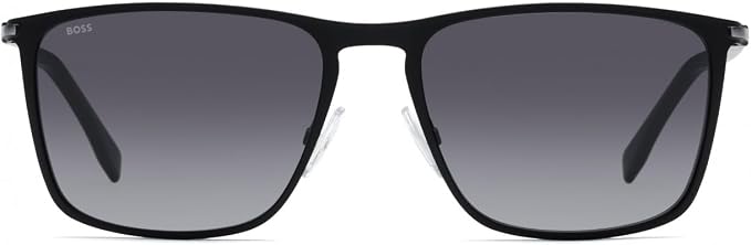 Hugo Boss Men's BOSS 1004/S/IT Sunglasses, Matte Black, 56 mm BOSS