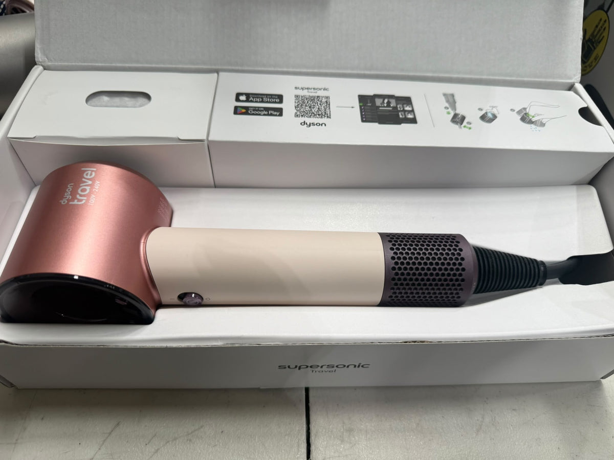 Dyson Supersonic Travel Hair Dryer HD19 492459-01 Ceramic Pink/Rose Gold - As New DYSON