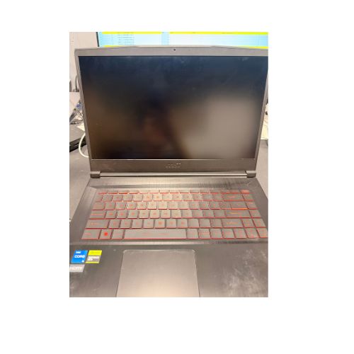 MSI Thin GF63 12VF-435AU 15.6-Inch 12th Intel i5-12450H NVIDIA RTX 4060 16GB DDR4 Ram 512GB SSD Gaming Laptop - Black - Fair Condition MSI