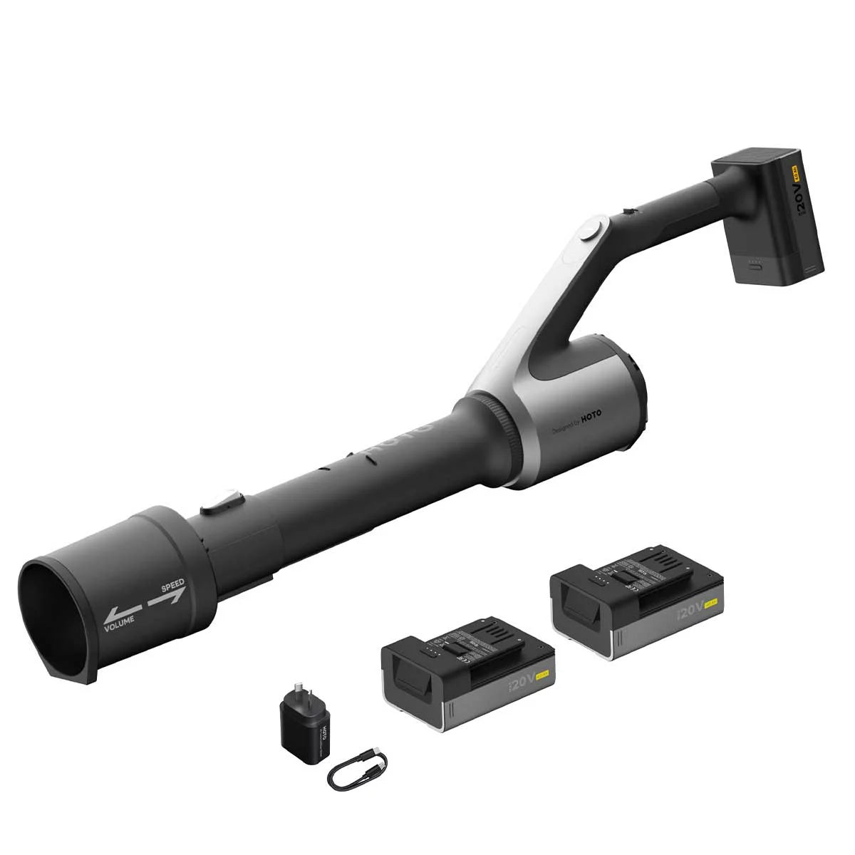 HOTO 20V Cordless Leaf Blower 720CFM QWCYJ001 2 Batteries – As New HOTO