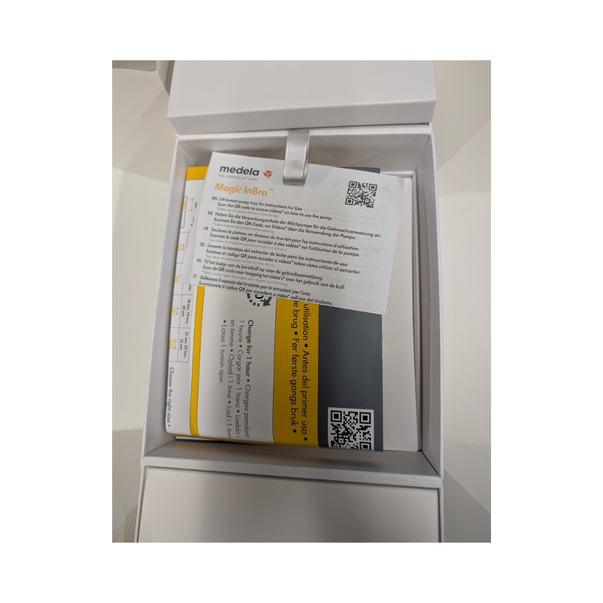 Medela Magic InBra Hands-free Wearable Double Breast Pump - As New Condition MEDELA