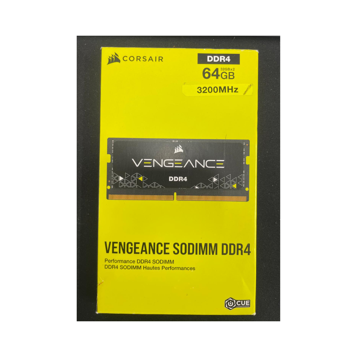 CORSAIR Vengeance Performance SODIMM 64GB (2x32GB) DDR4 3200MHz Laptop RAM - As New Condition CORSAIR