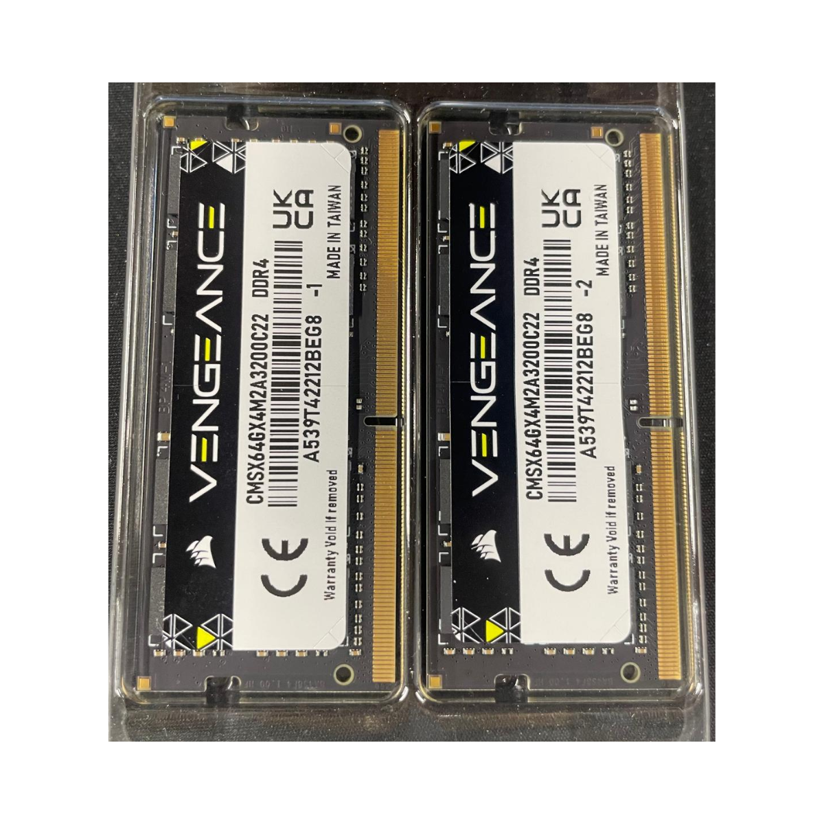 CORSAIR Vengeance Performance SODIMM 64GB (2x32GB) DDR4 3200MHz Laptop RAM - As New Condition CORSAIR