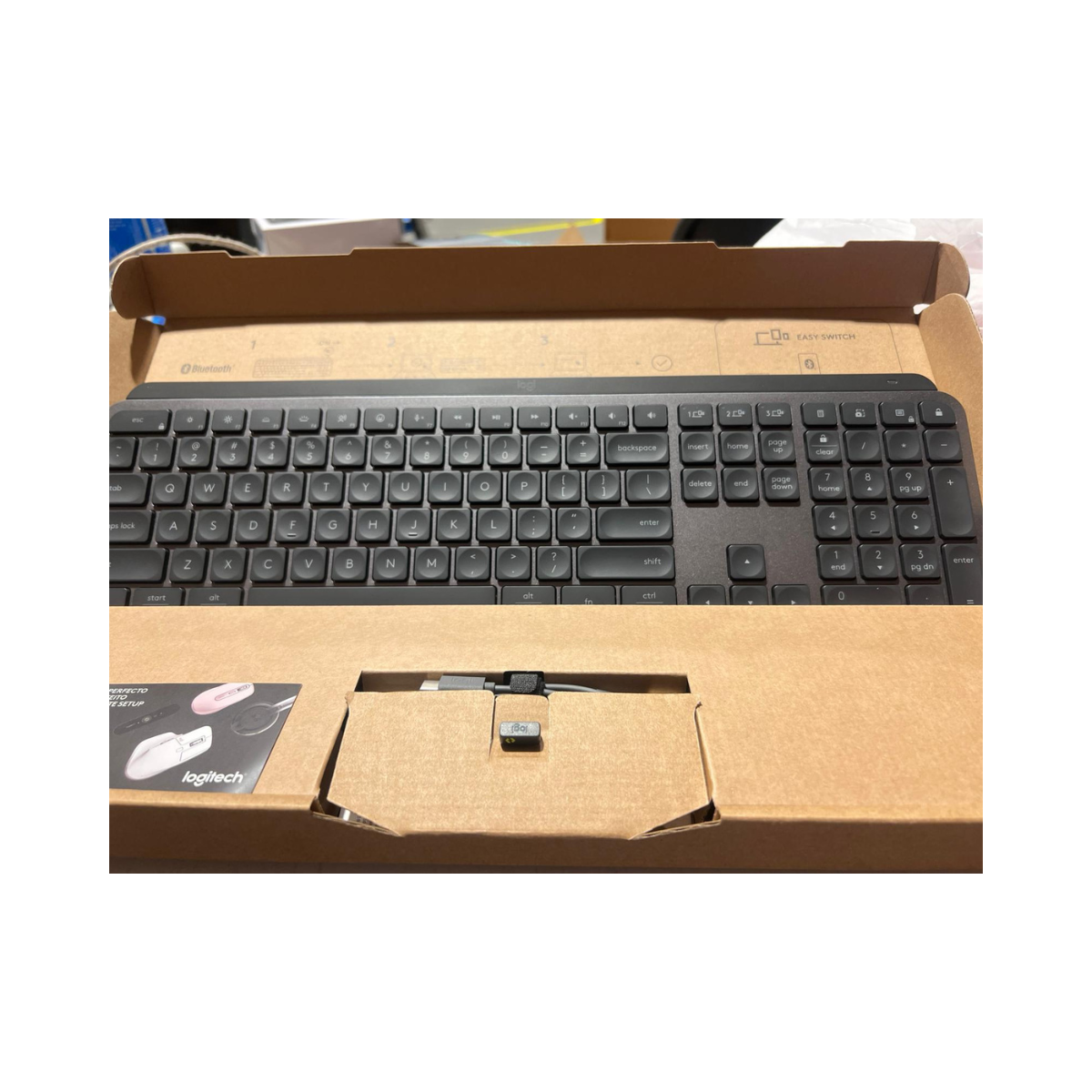 Logitech MX Keys S Wireless Keyboard Graphite – As New Condition Logitech