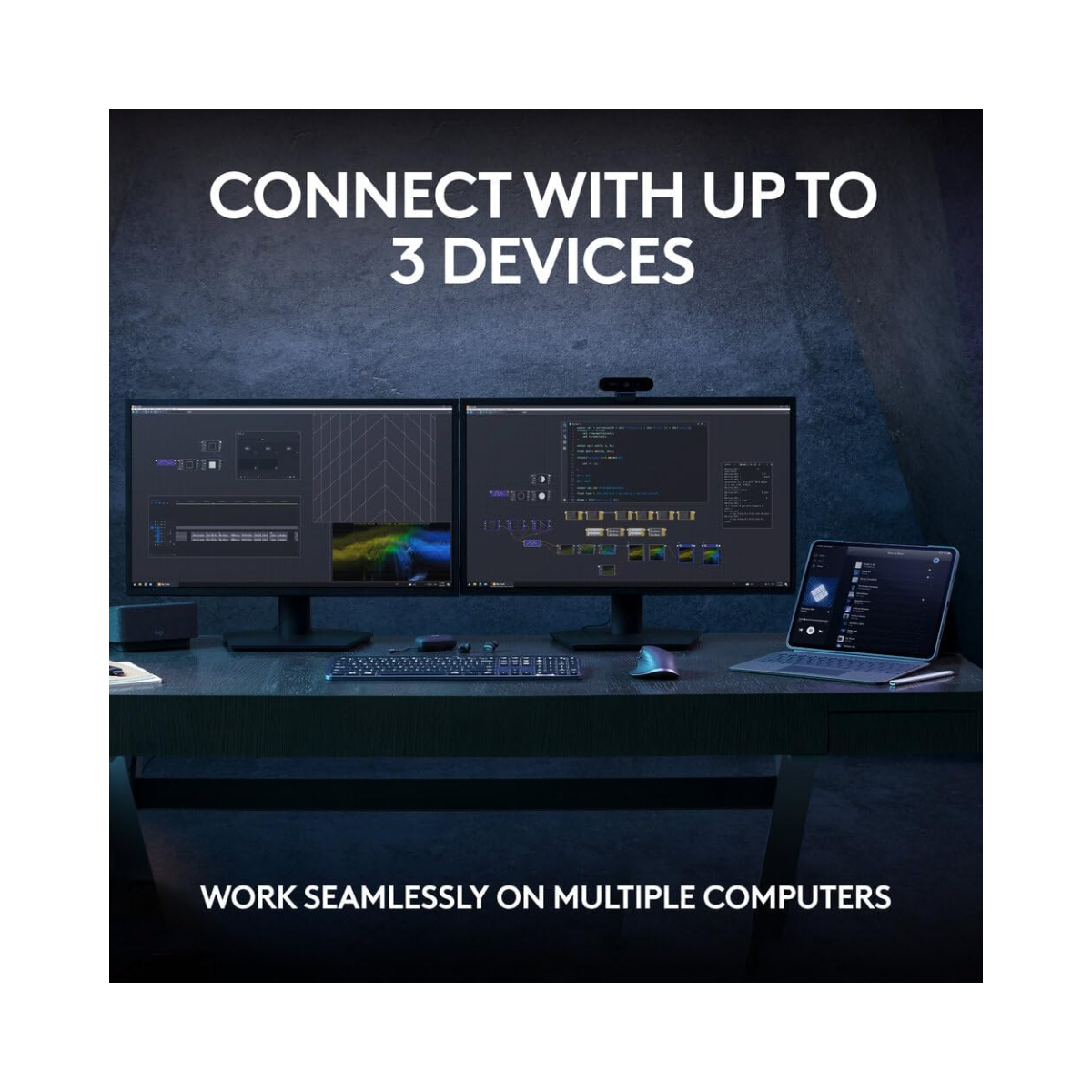 Logitech MX Keys S Wireless Keyboard Graphite – As New Condition Logitech