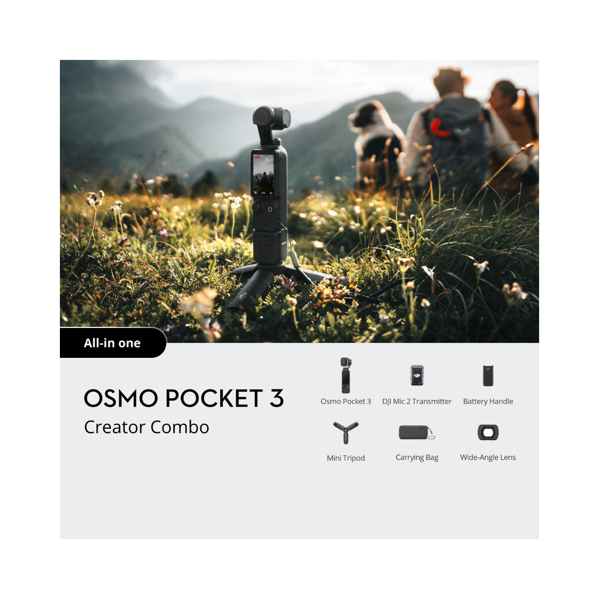 DJI Osmo Pocket 3 Creator Combo Camera - As New Condition DJI