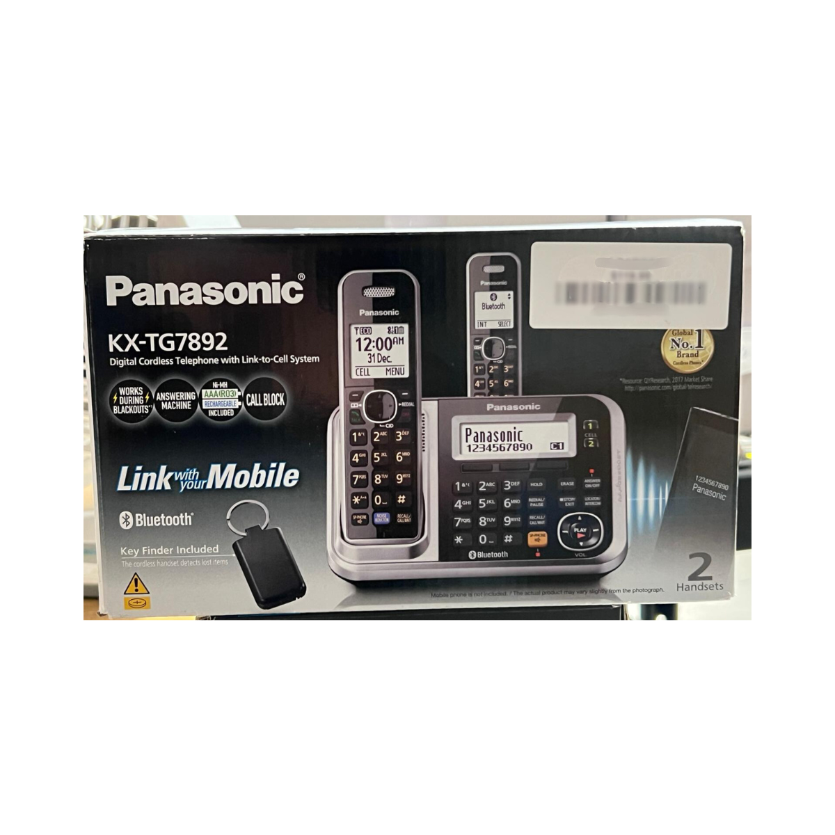Panasonic KX-TG7892-AN Cordless Phone System – Reliable Communication for Home & Office - PRISTINE AMAZON Syd 22