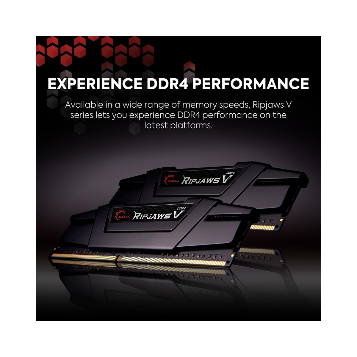 G.SKILL Ripjaws V 32GB (2x16GB) DDR4 3600MHz Desktop RAM Black – Excellent Condition G.SKILL