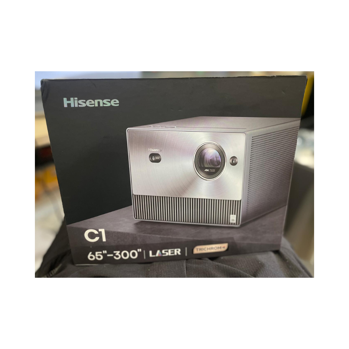 HISENSE C1 Tri-Chroma Laser Projector – Excellent Used Condition Hisense