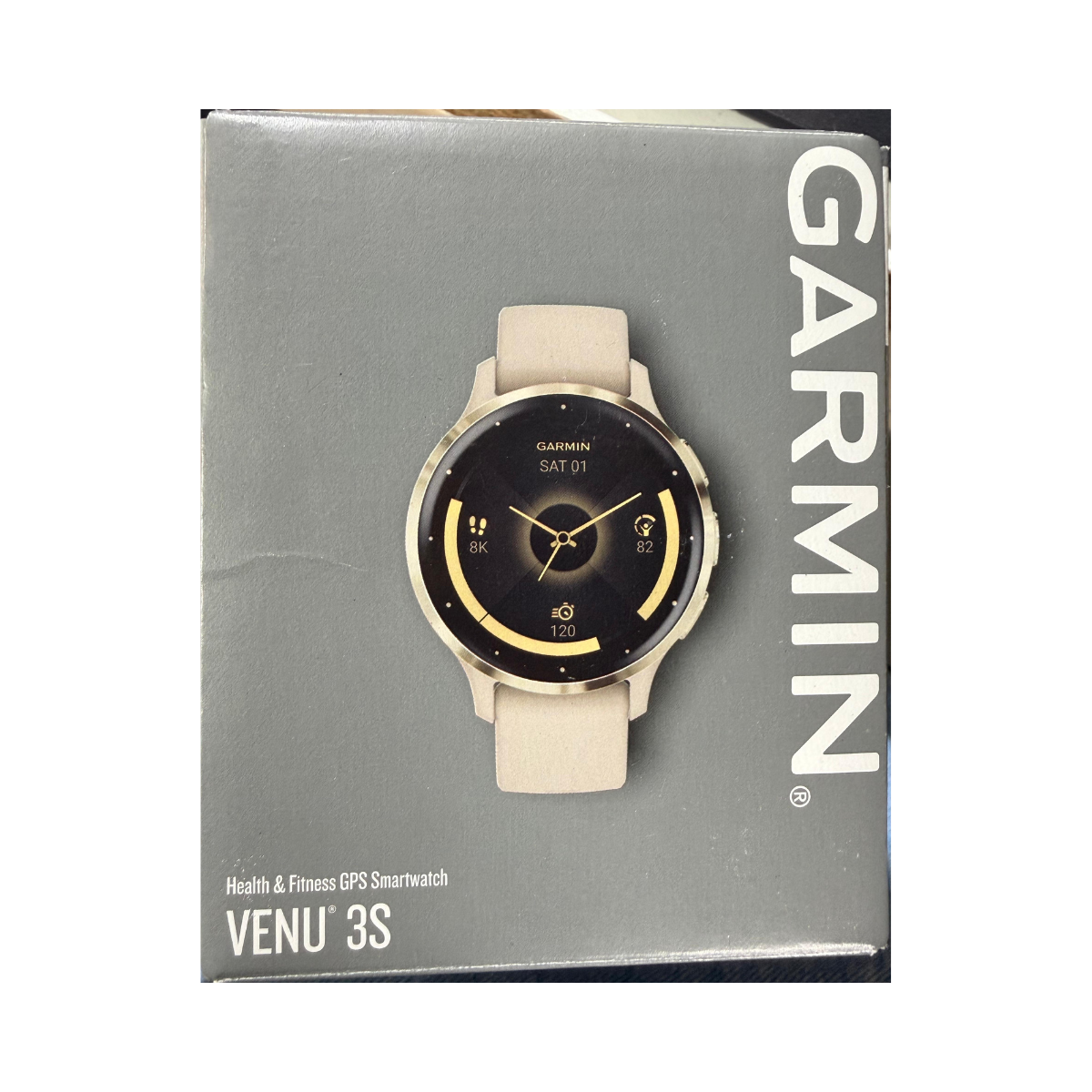 Garmin Venu 3S, GPS Smartwatch 41mm Grey - As New Condition GARMIN