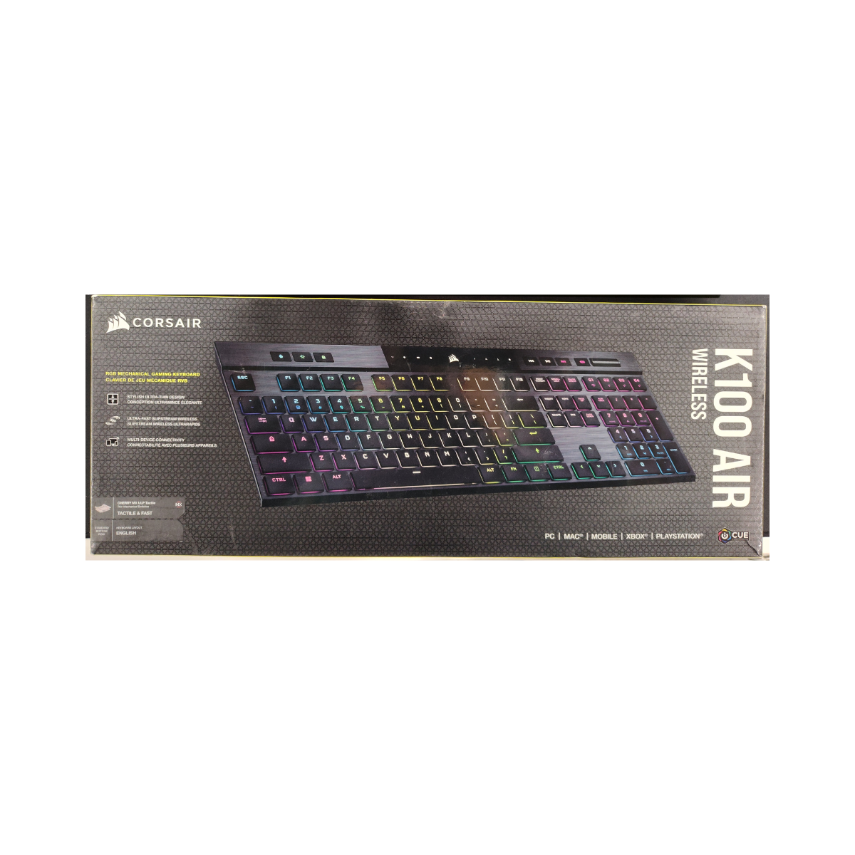 CORSAIR K100 RGB Optical-Mechanical Gaming Keyboard - Excellent Condition CORSAIR
