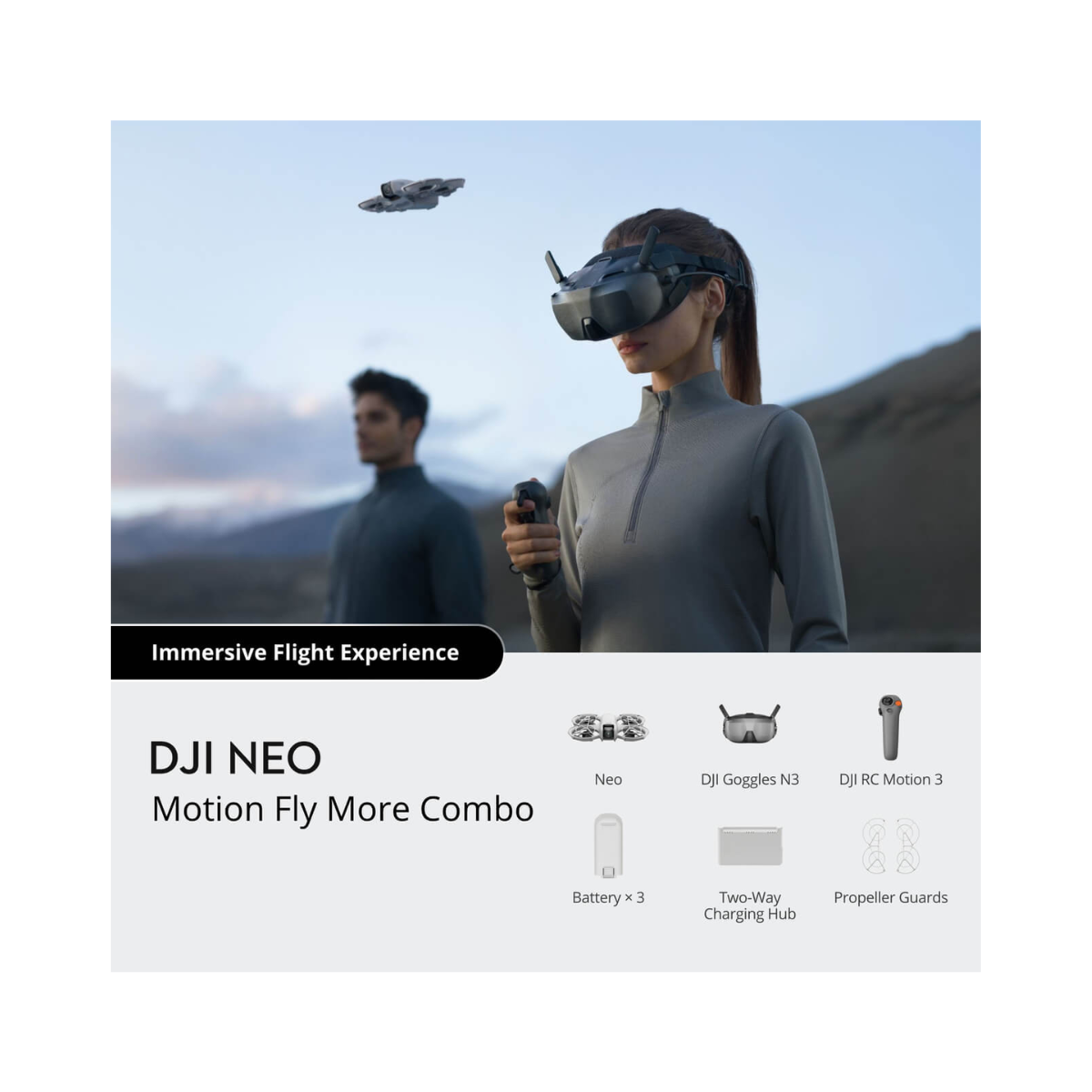 DJI Neo Motion Fly More Combo - As New DJI