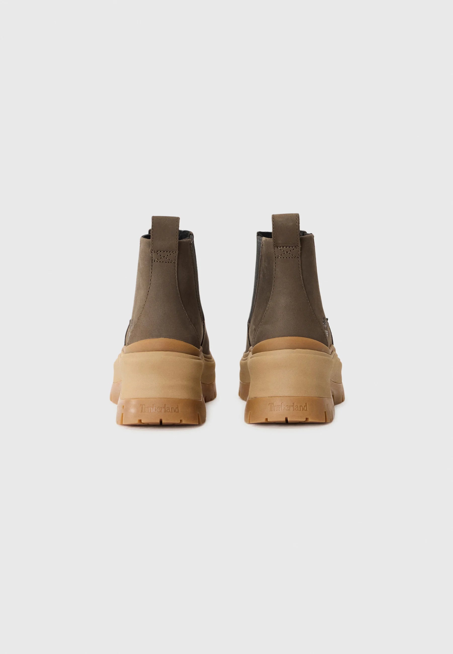 Timberland Women's Roxie Lane Mid Chelsea Boot, Dark Brown Nubuck, US 7, EU 38 TIMBERLAND