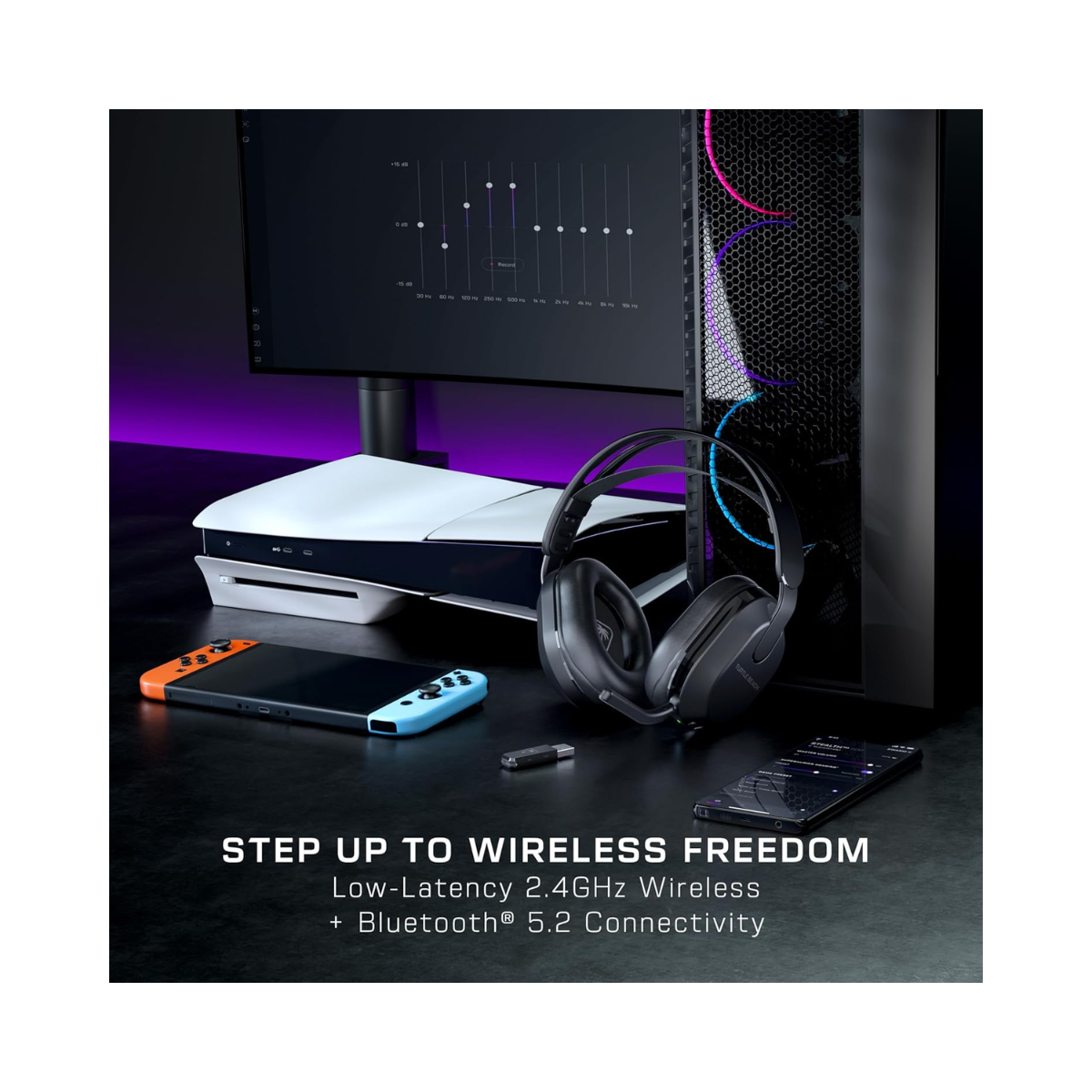 Turtle Beach Stealth 500 Wireless Gaming Headset Black - As New Condition Turtle Beach