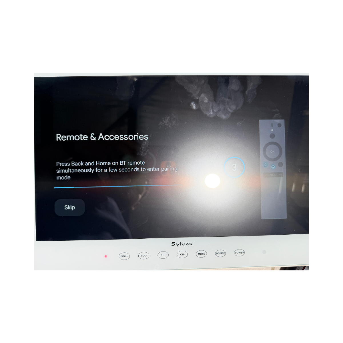 SYLVOX 15.6'' Portable TV Monitor Google TV FHD Waterproof - As New Condition SYLVEX