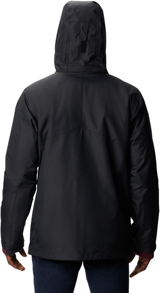 Columbia Men's Bugaboo II Fleece 3-in-1 Interchange Jacket, Black, L Columbia